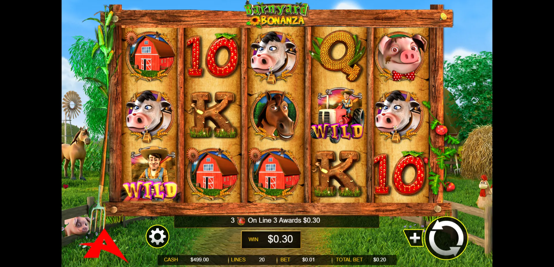 Barnyard Bonanza - Ainsworth