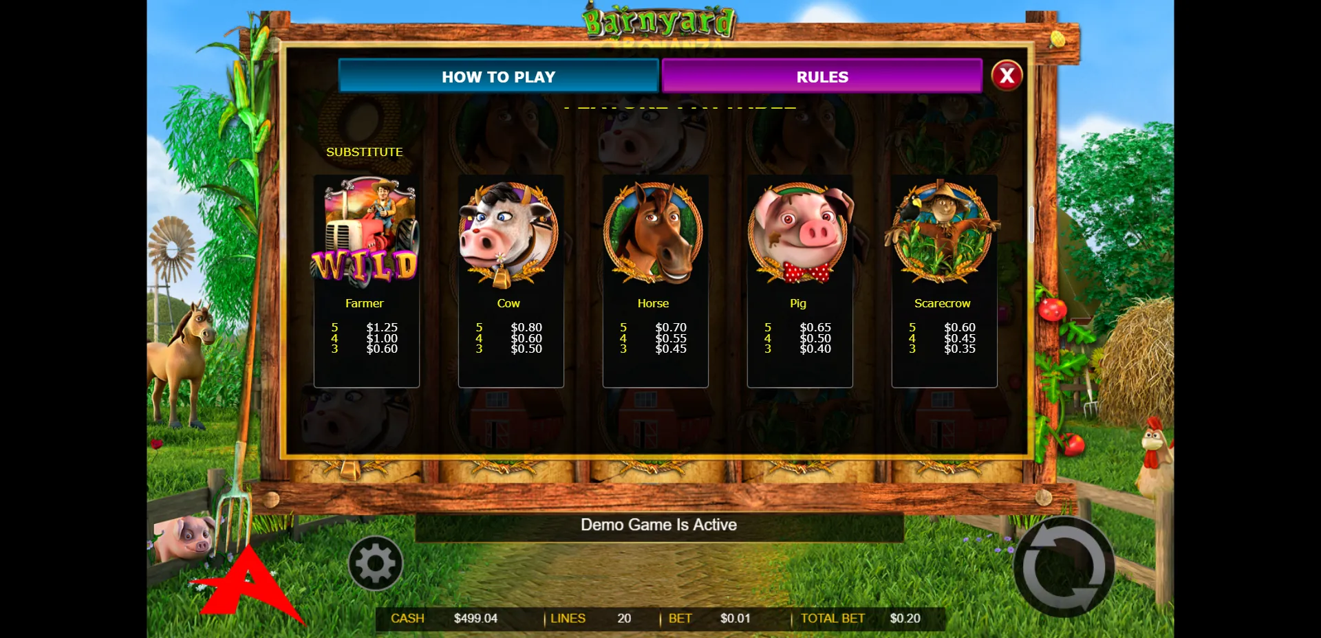 Barnyard Bonanza - Ainsworth