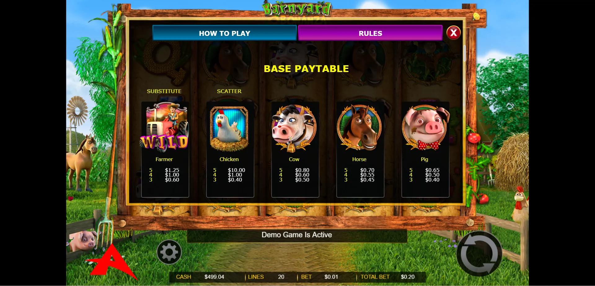 Barnyard Bonanza - Ainsworth