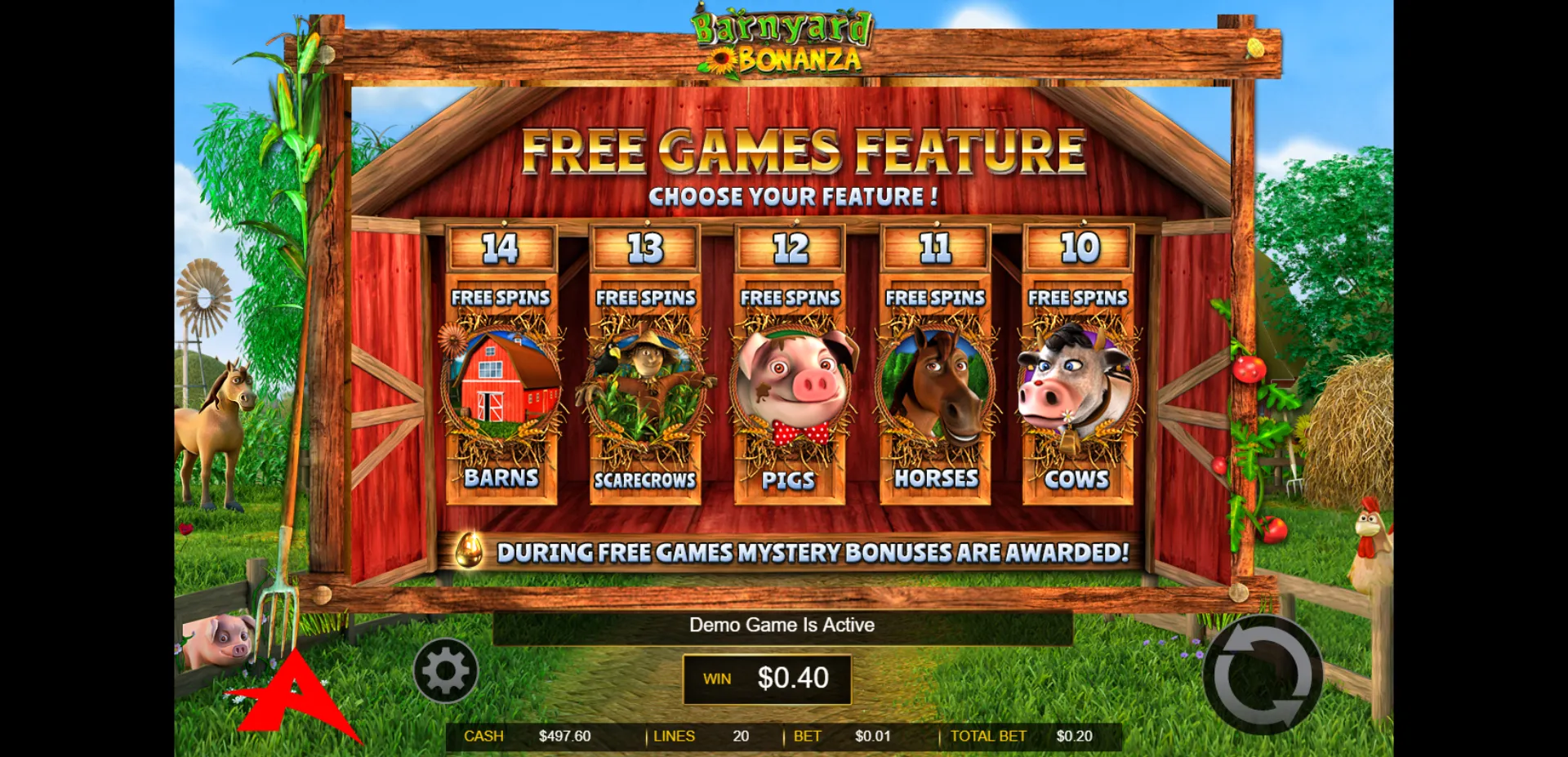 Barnyard Bonanza - Ainsworth