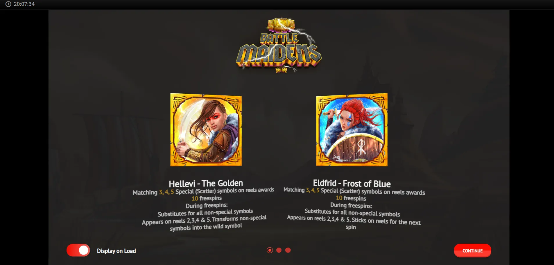 Battle Maidens 1X2Gaming Logo