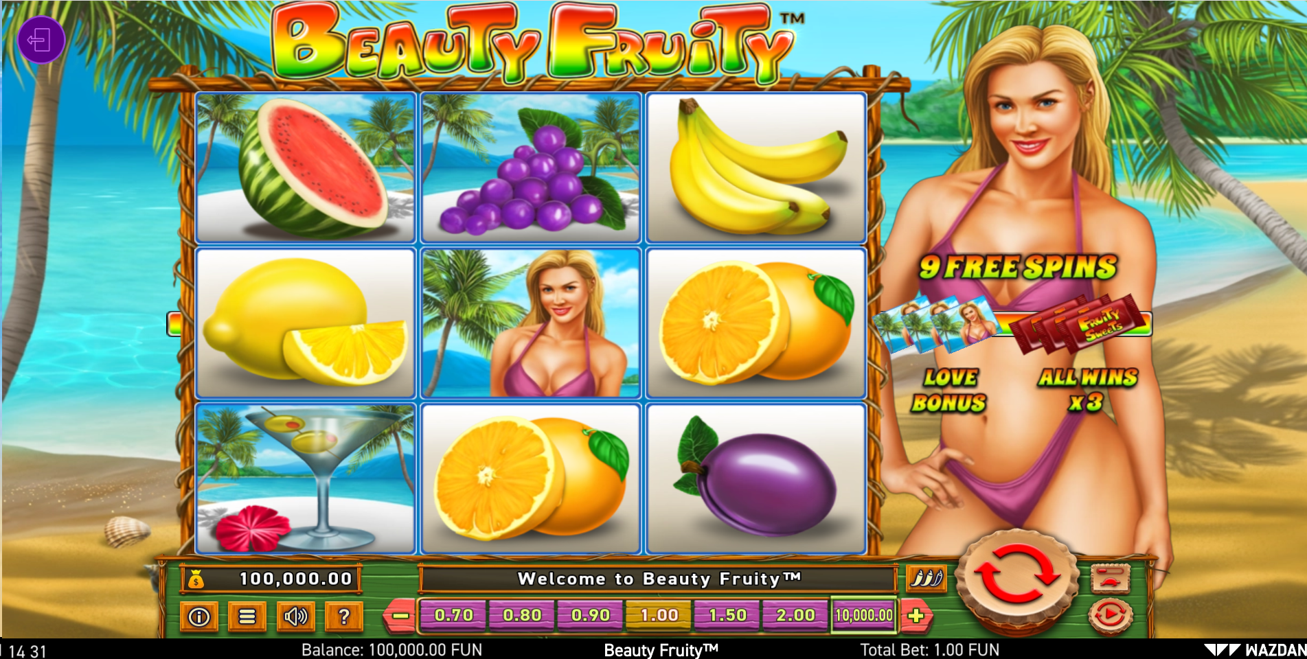 Beauty Fruity - Wazdan