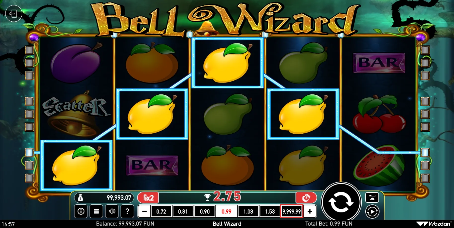 Bell Wizard - Wazdan