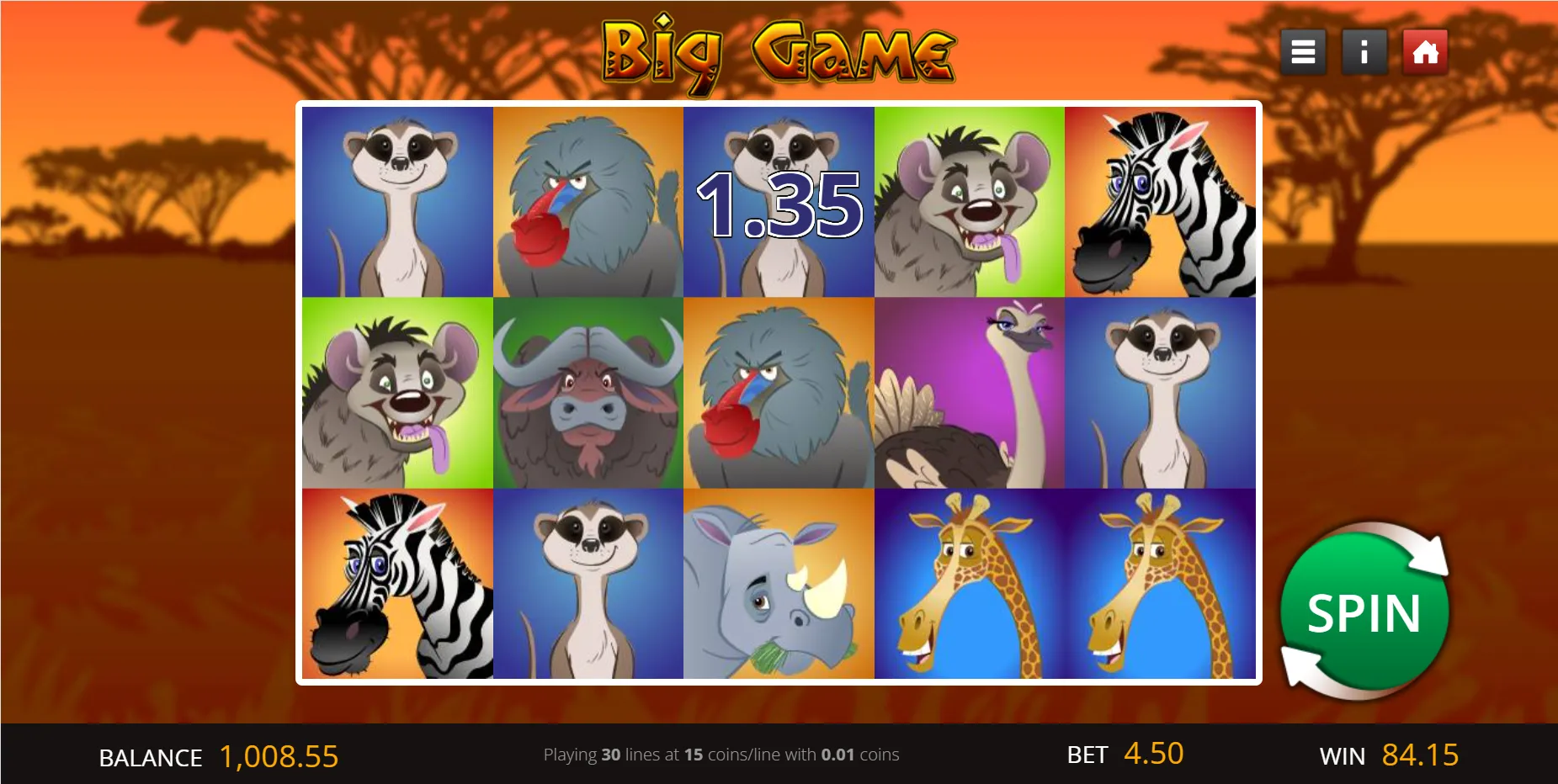 Big Game Saucify Ex Betonsoft Screenshots