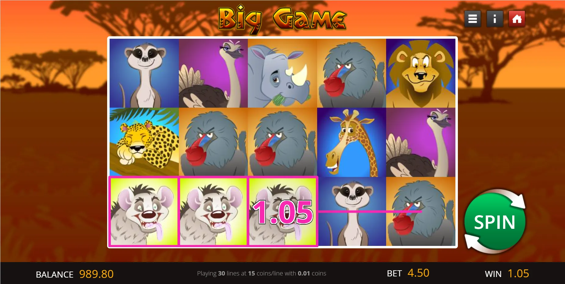 Big Game Saucify Ex Betonsoft Screenshots