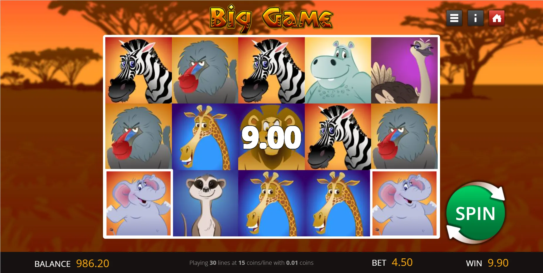 Big Game Saucify Ex Betonsoft Screenshots