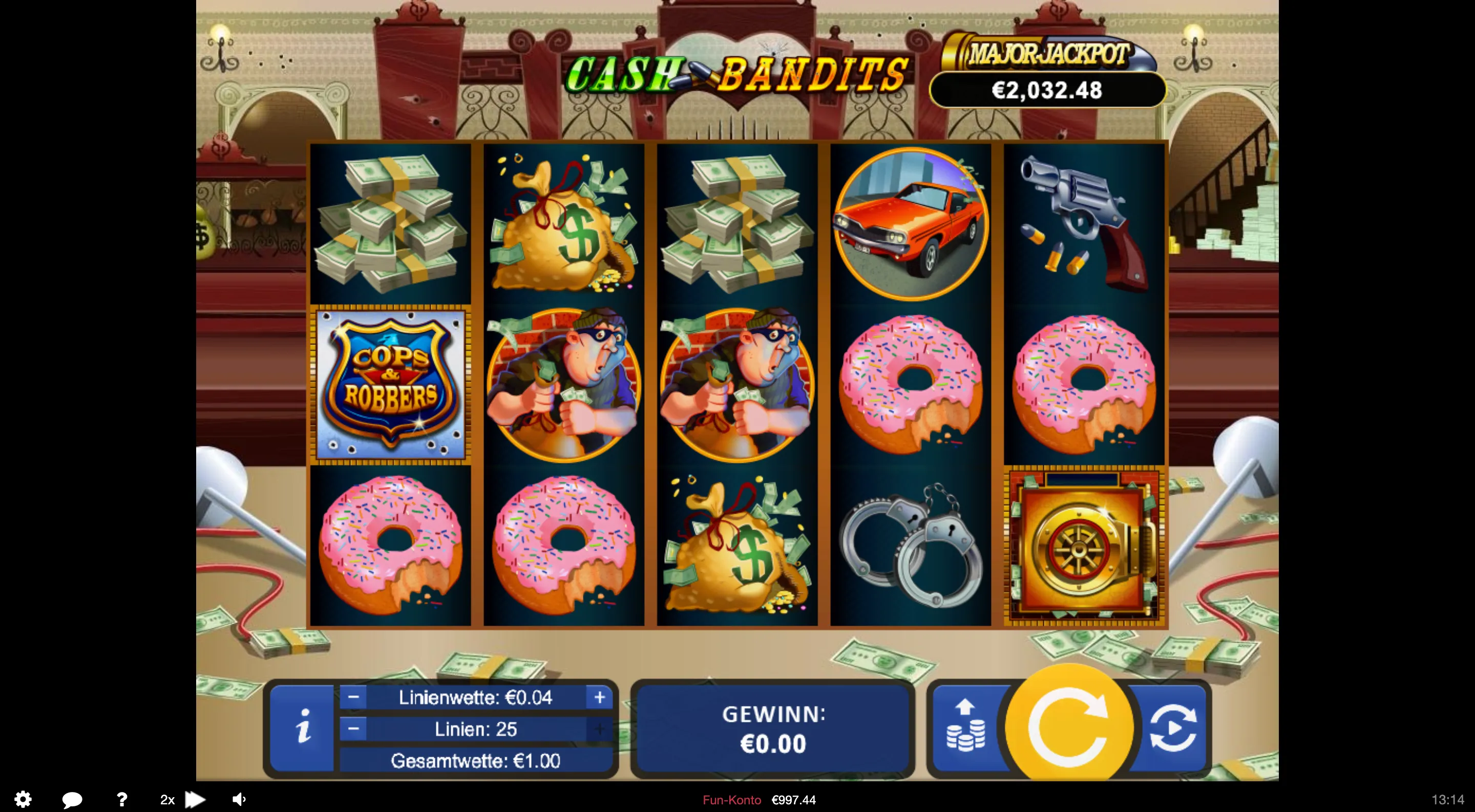 Cash Bandits - Realtime Gaming RTG