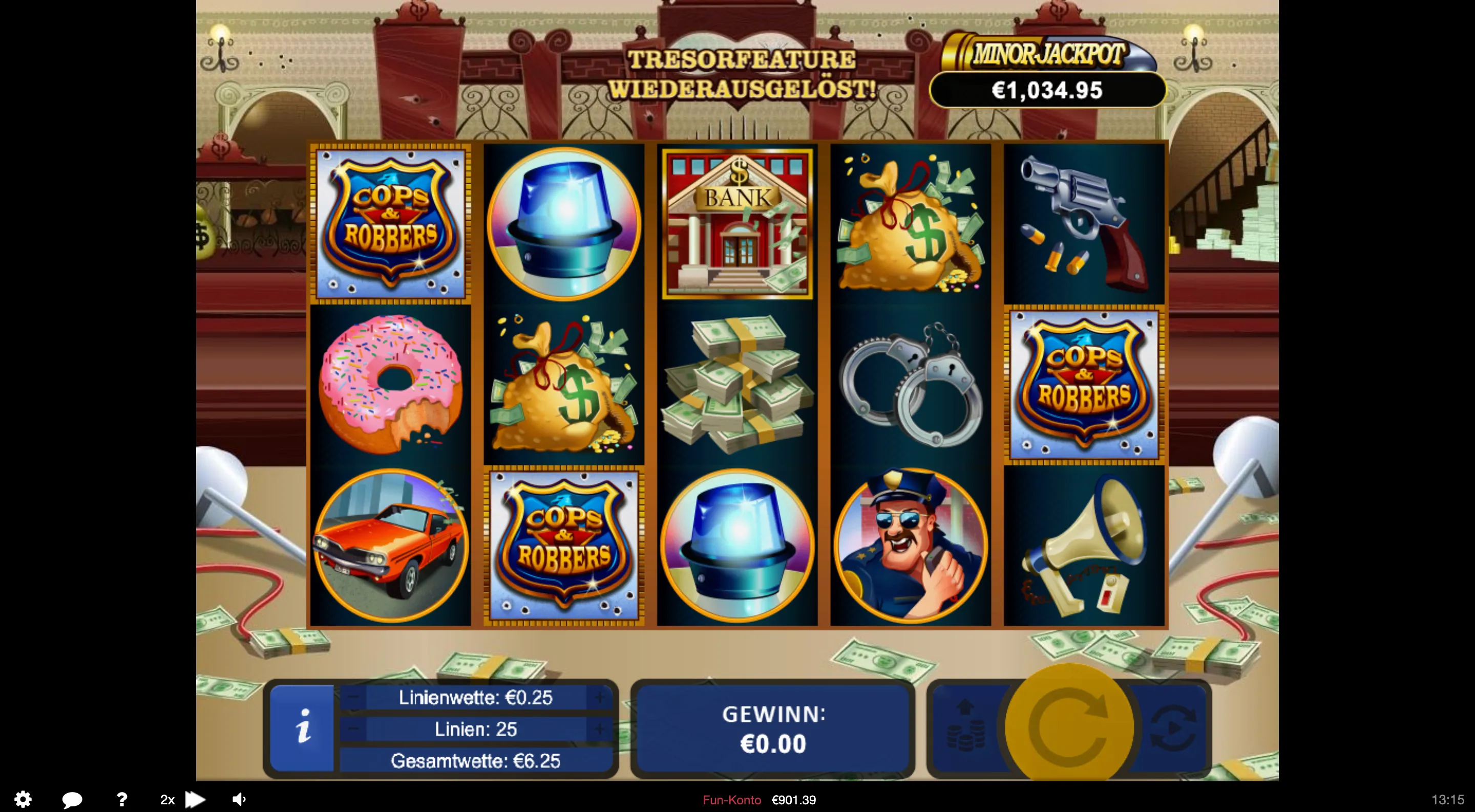 Cash Bandits - Realtime Gaming RTG
