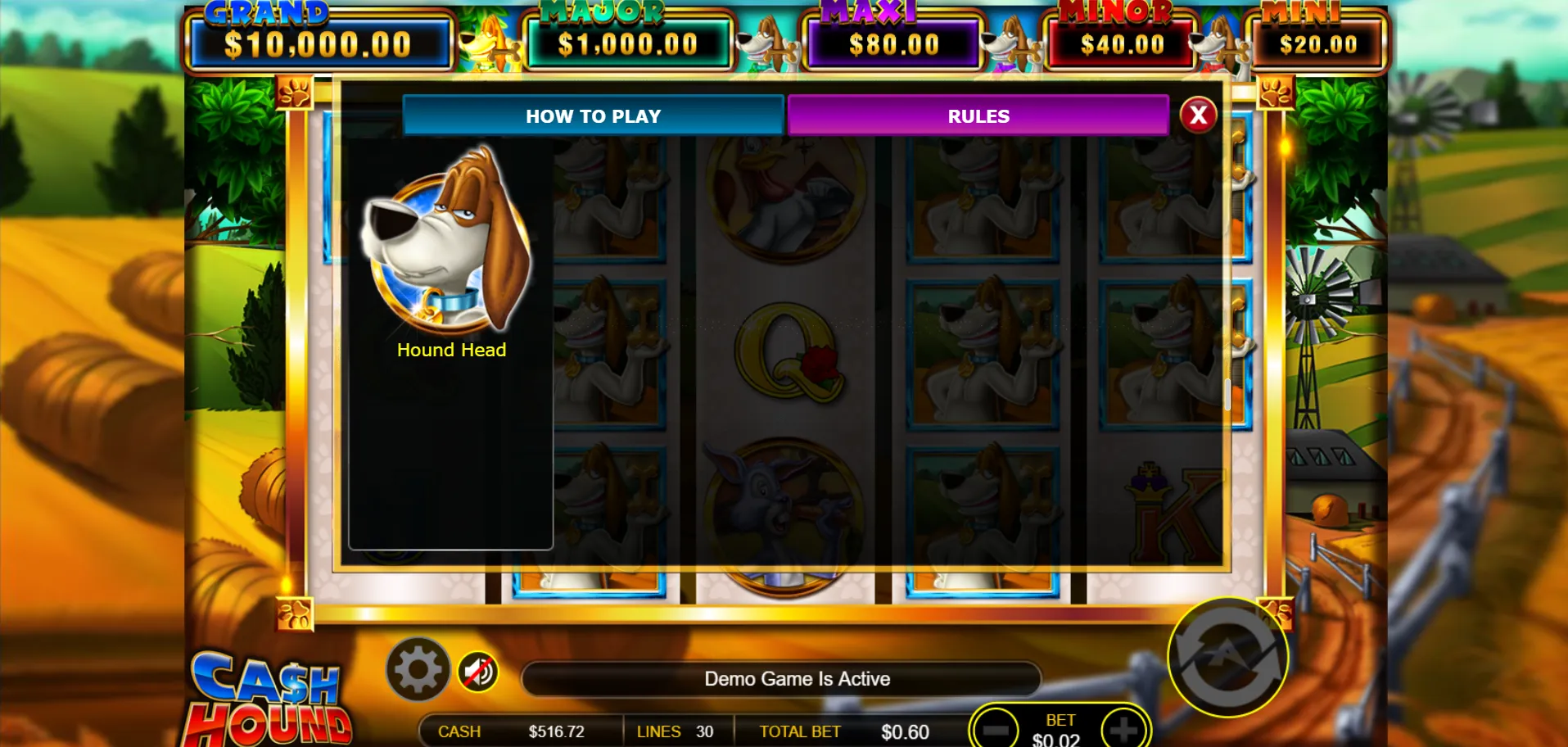 Cash Hound Ainsworth Screenshots