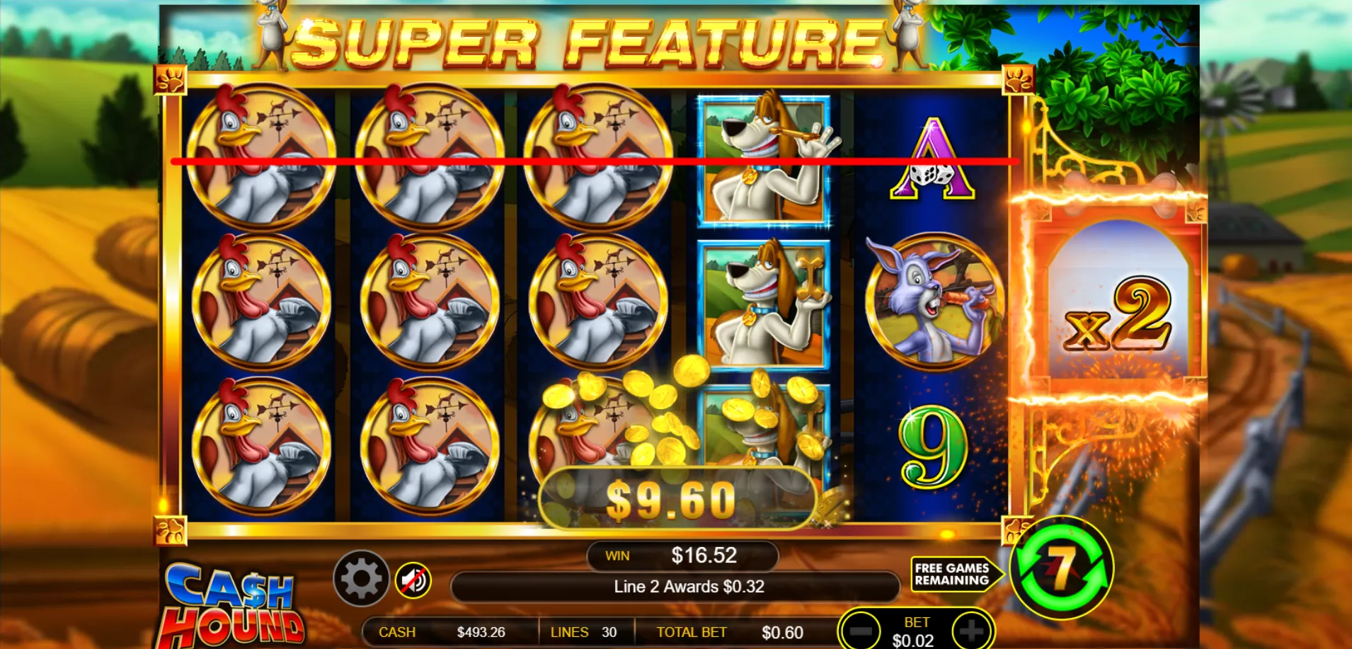 Cash Hound Ainsworth Screenshots