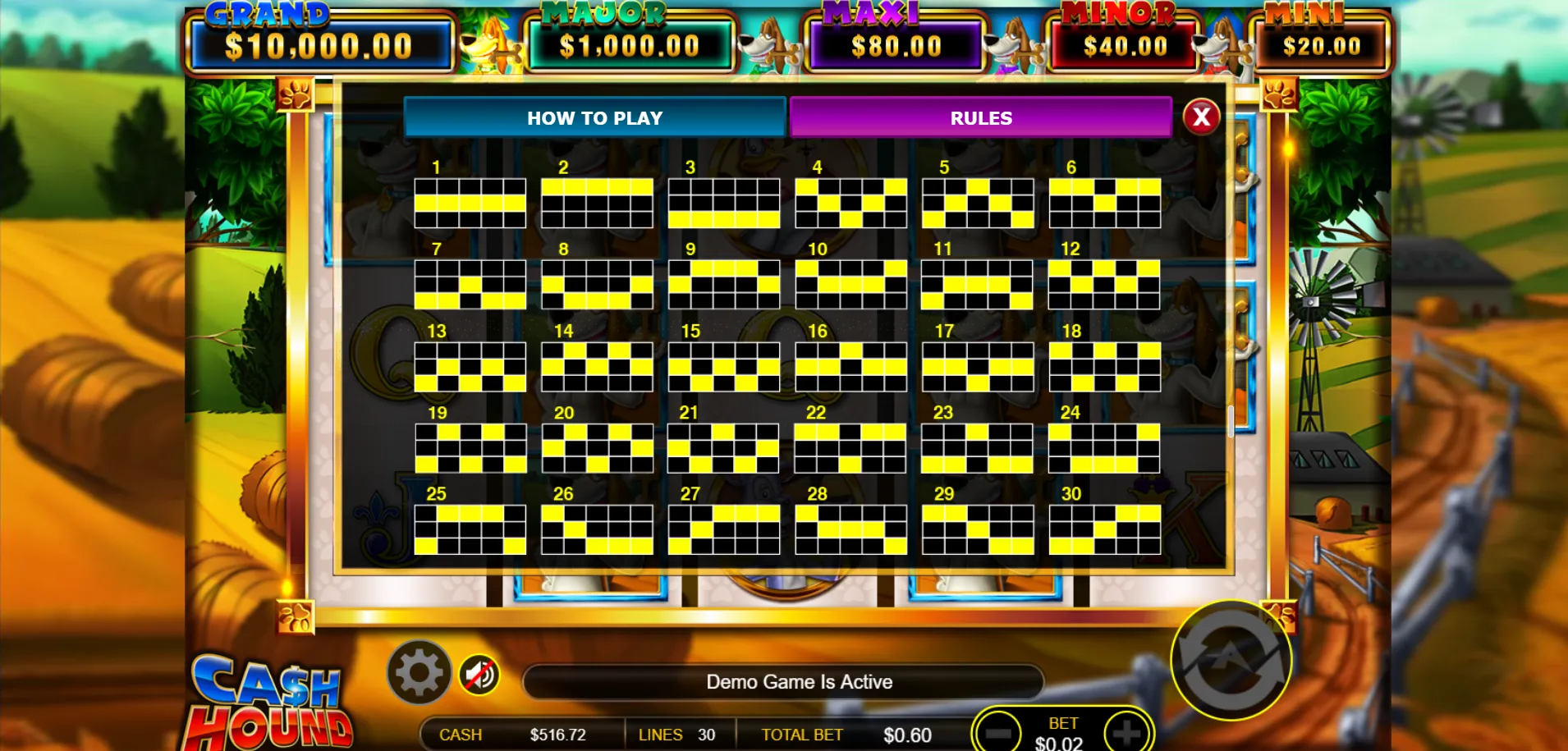 Cash Hound Ainsworth Screenshots