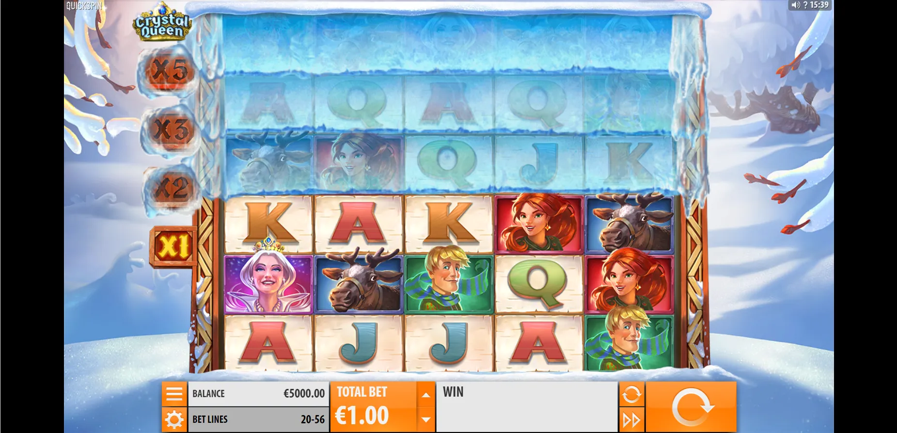 Crystal Queen Quickspin Logo