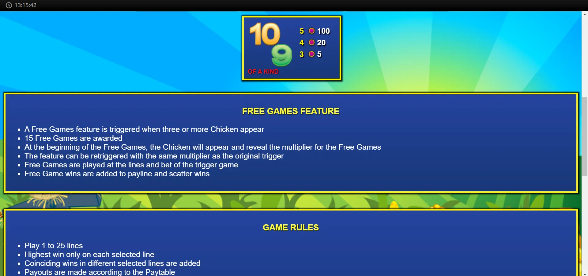 Funky Chicken Nextgen Gaming Screenshots