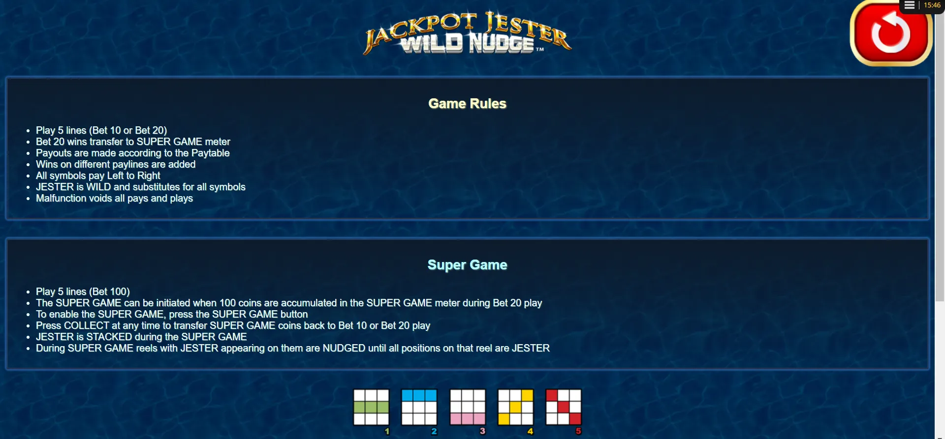 Jackpot Jester Wild Nudge Nextgen Gaming Screenshots