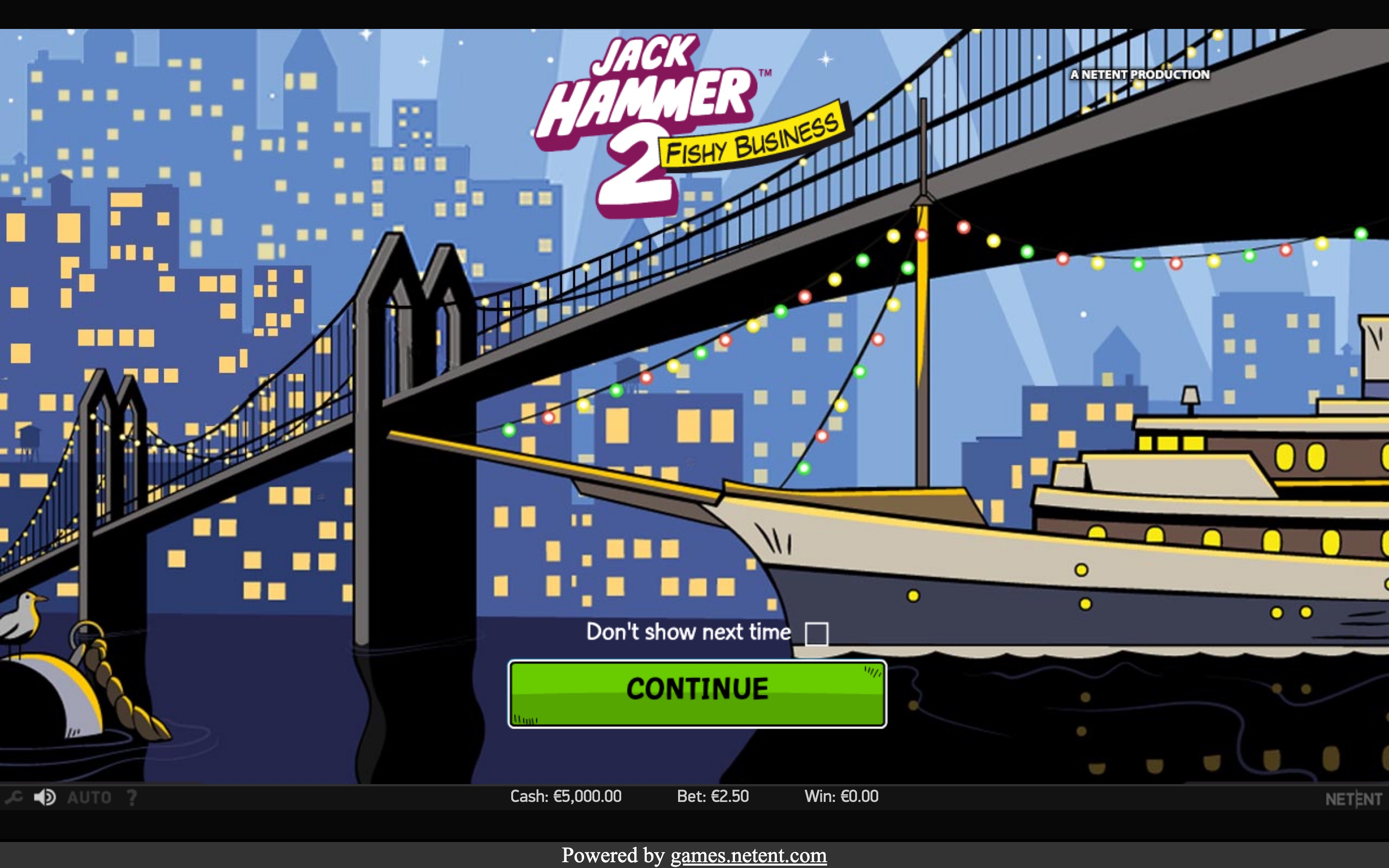 Jack Hammer 2 - NetEnt