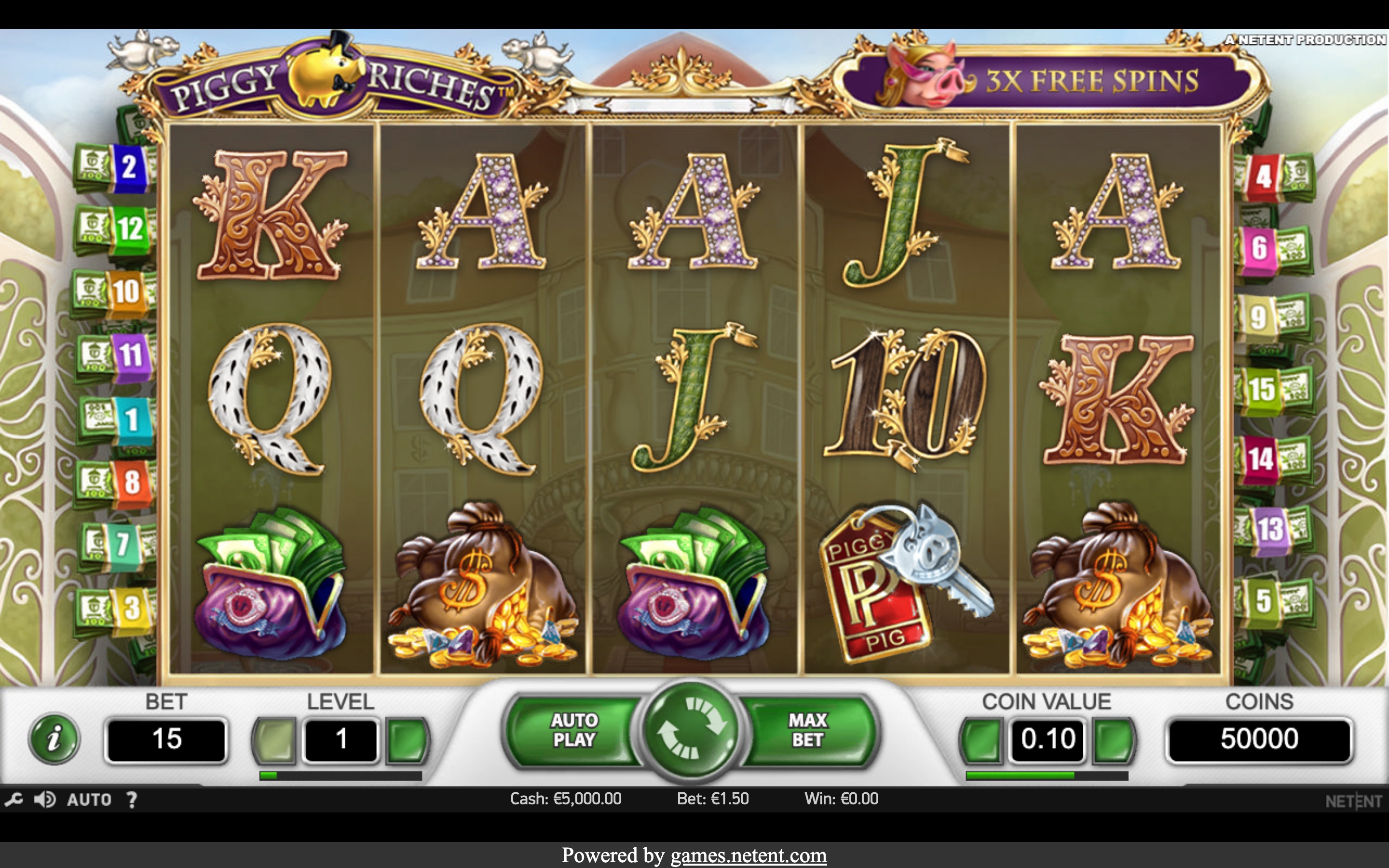 Piggy Riches - NetEnt