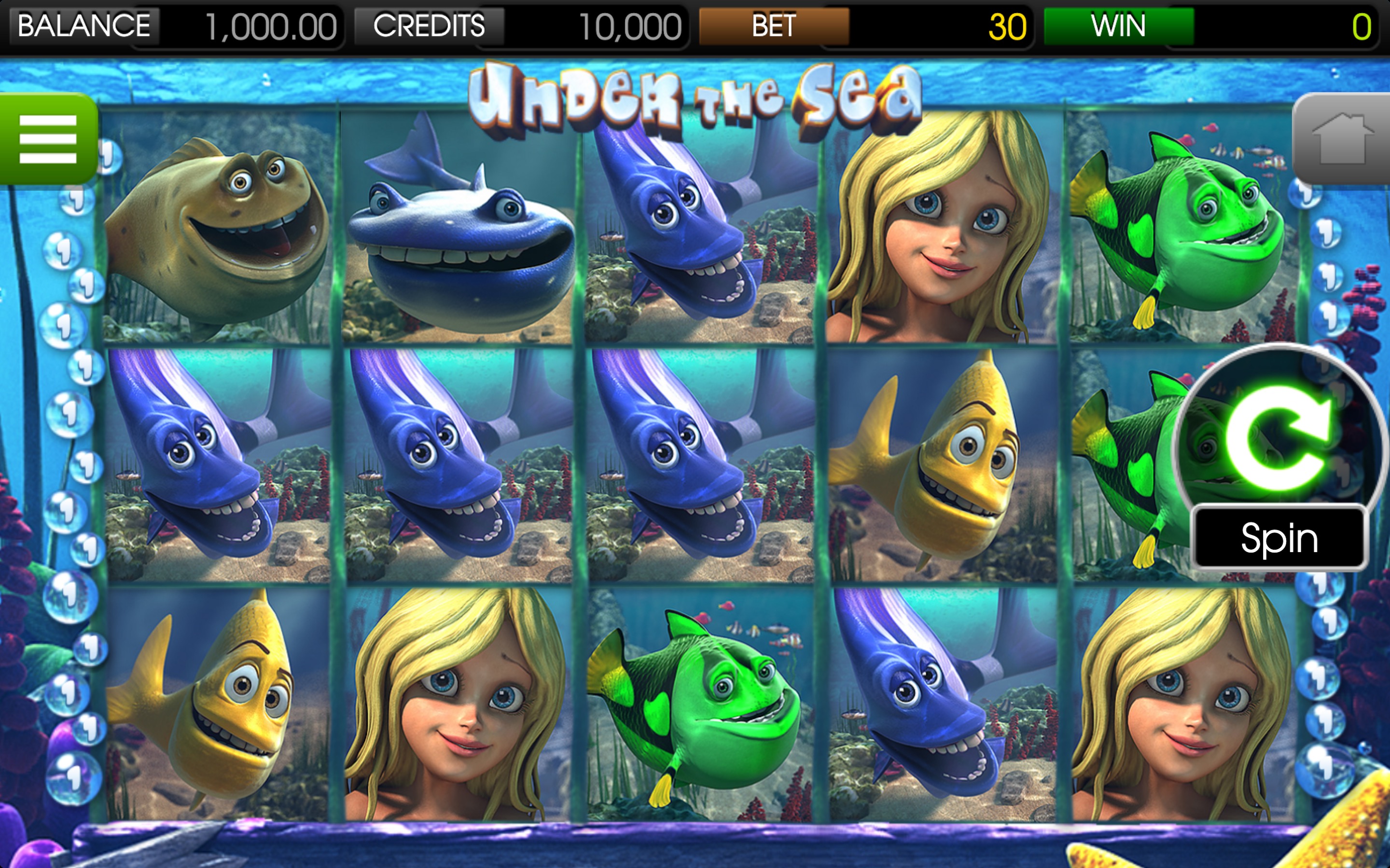 Under The Sea - Betsoft