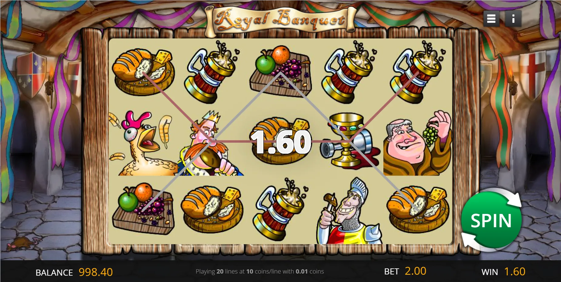 Royal Banquet Saucify Ex Betonsoft Screenshots
