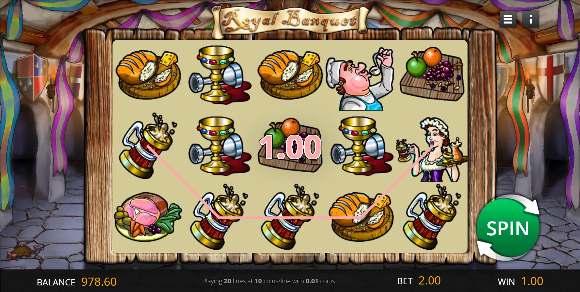 Royal Banquet Saucify Ex Betonsoft Screenshots