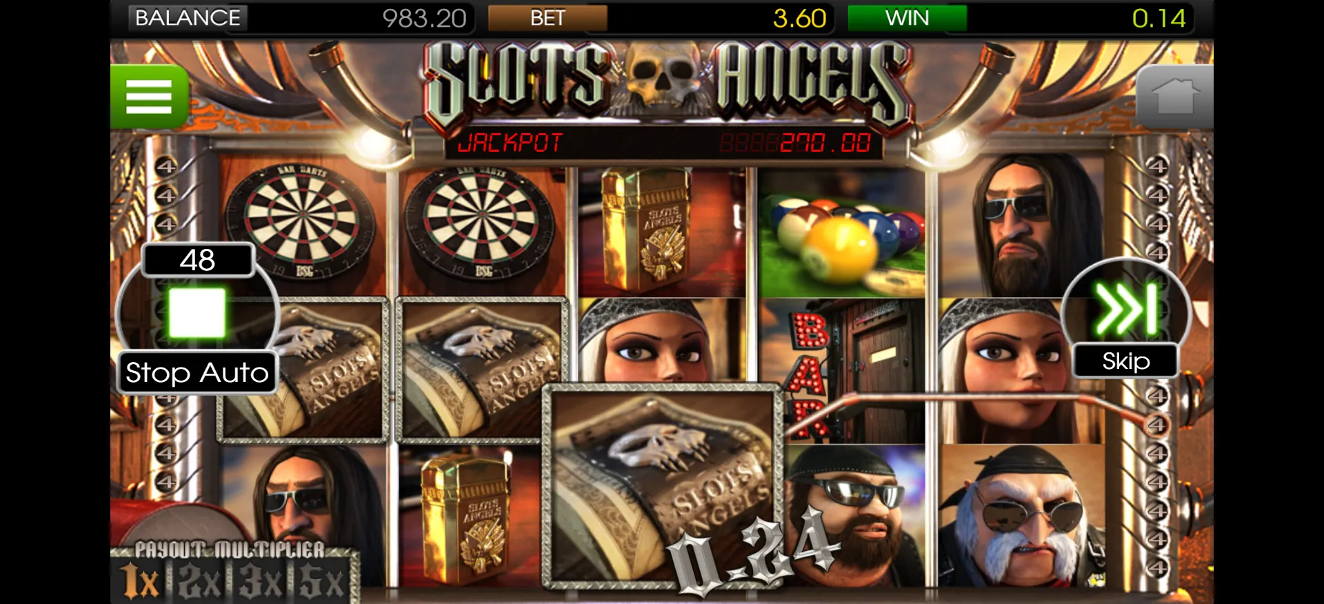 Slots Angels Betsoft Screenshots