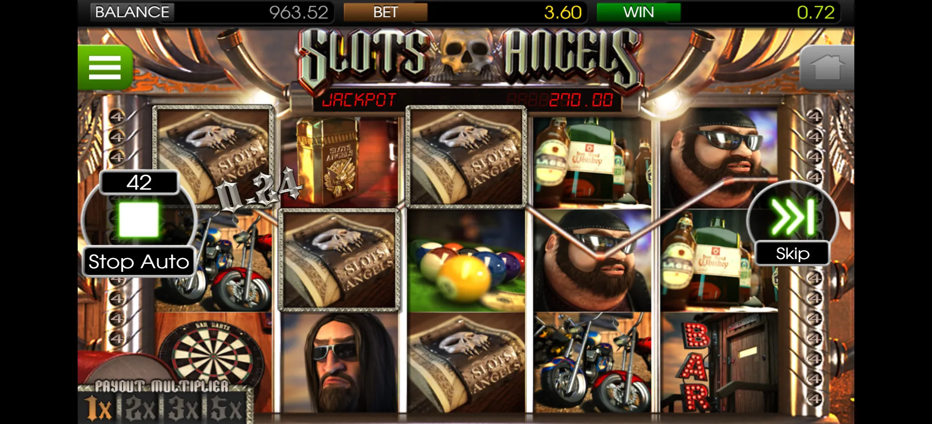 Slots Angels Betsoft Screenshots