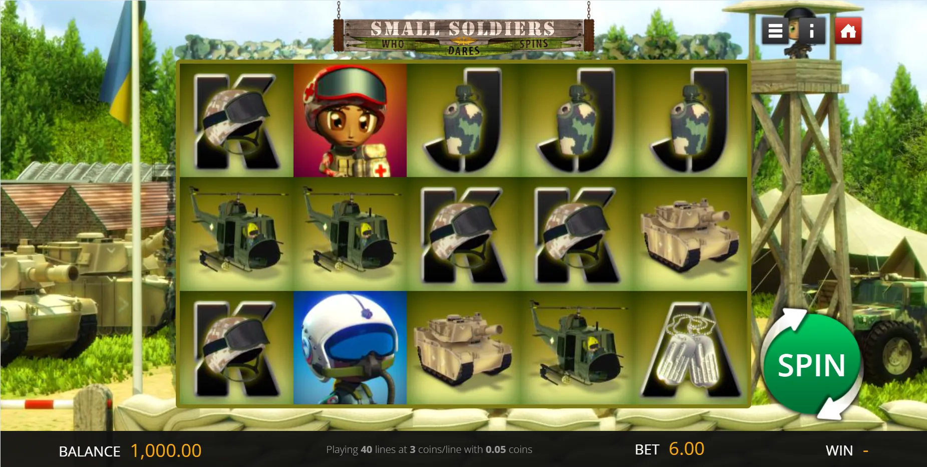 Small Soldiers Saucify Ex Betonsoft Logo