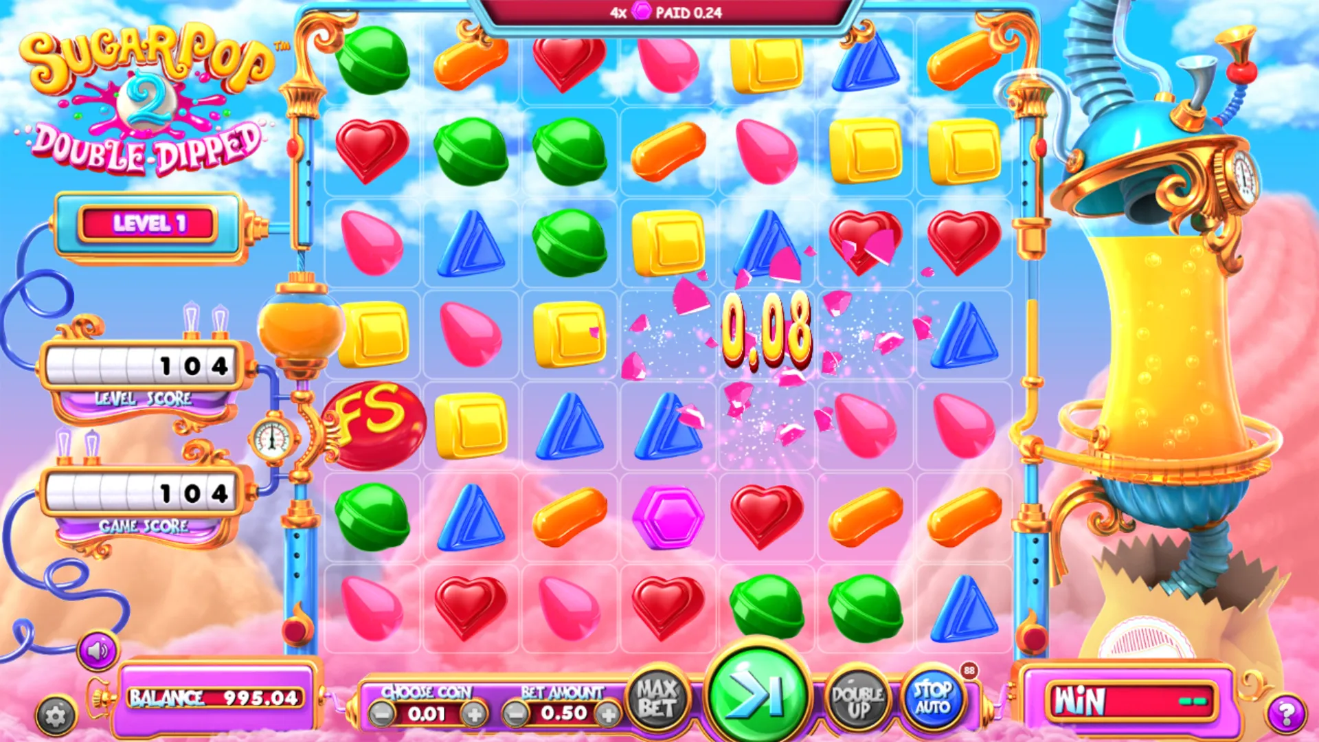 Sugar Pop 2 Double Dipped - Betsoft