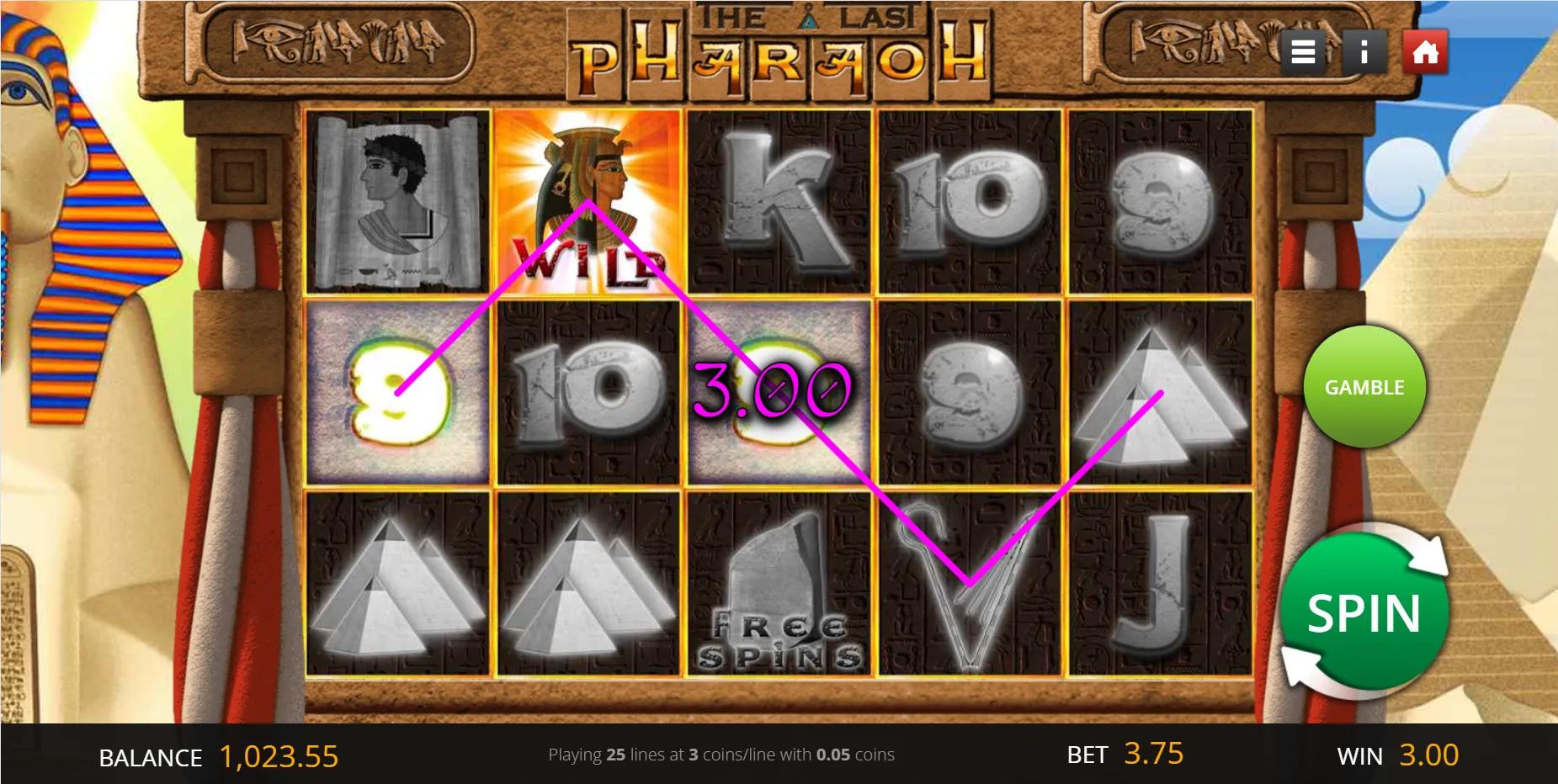 The Last Pharaoh Saucify Ex Betonsoft Screenshots