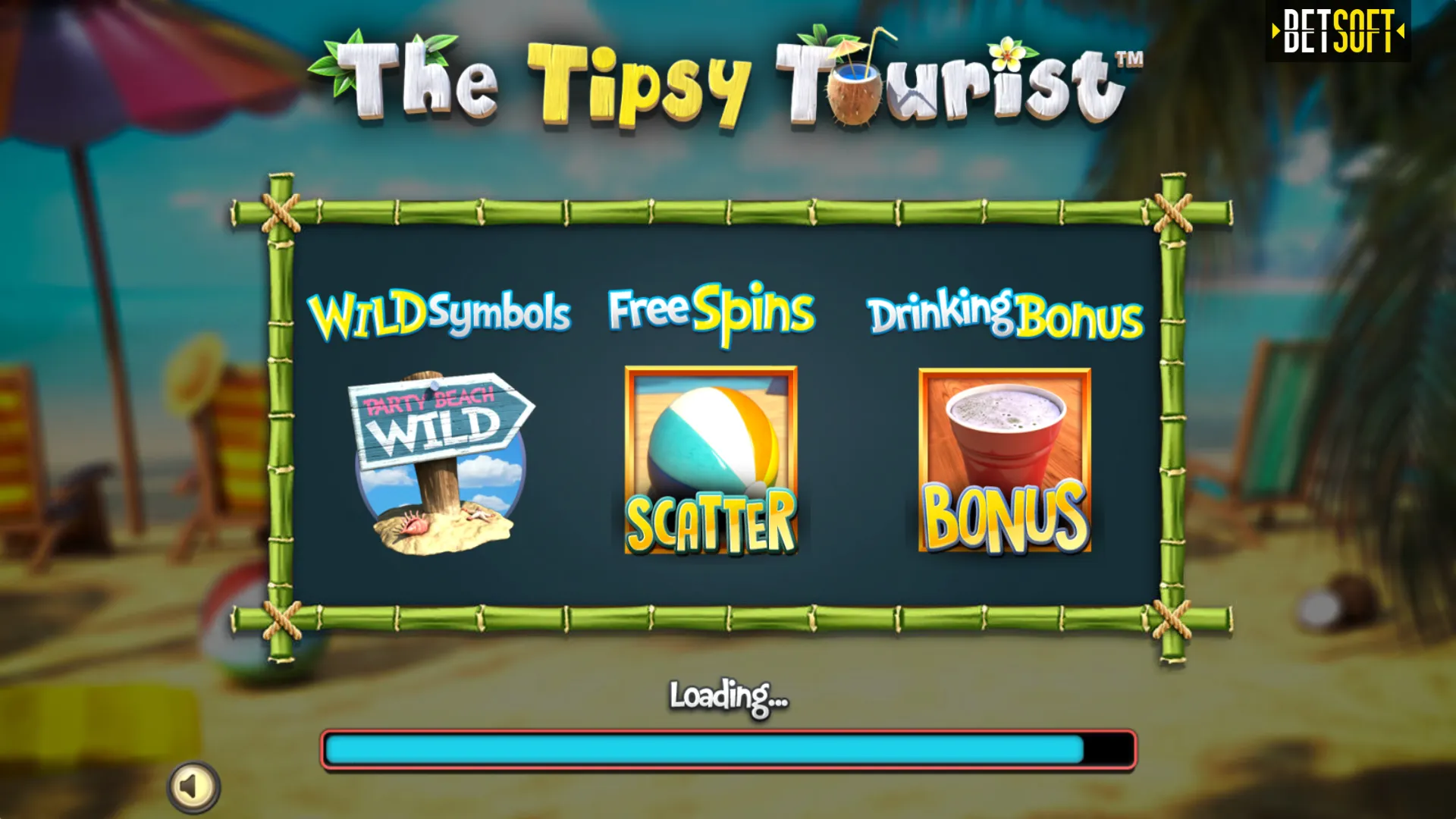 The Tipsy Tourist Betsoft Logo