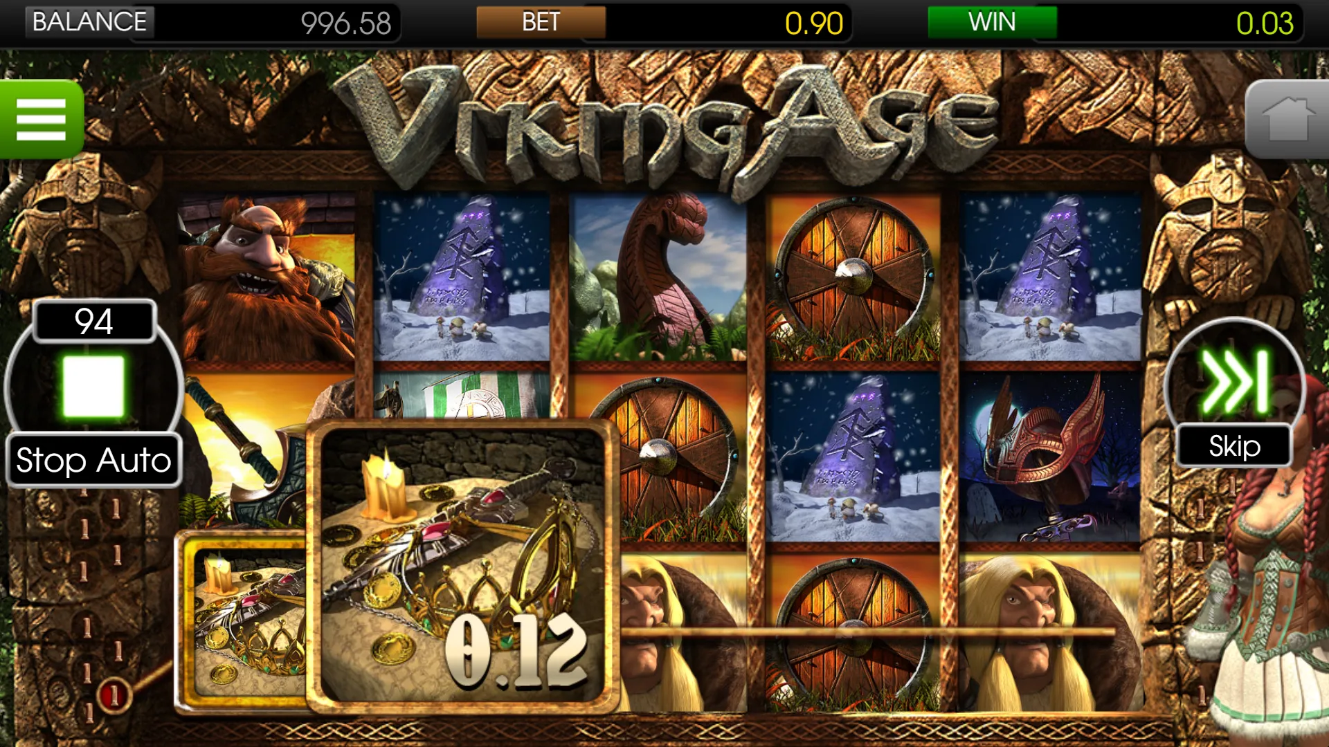 Viking Age Betsoft Screenshots