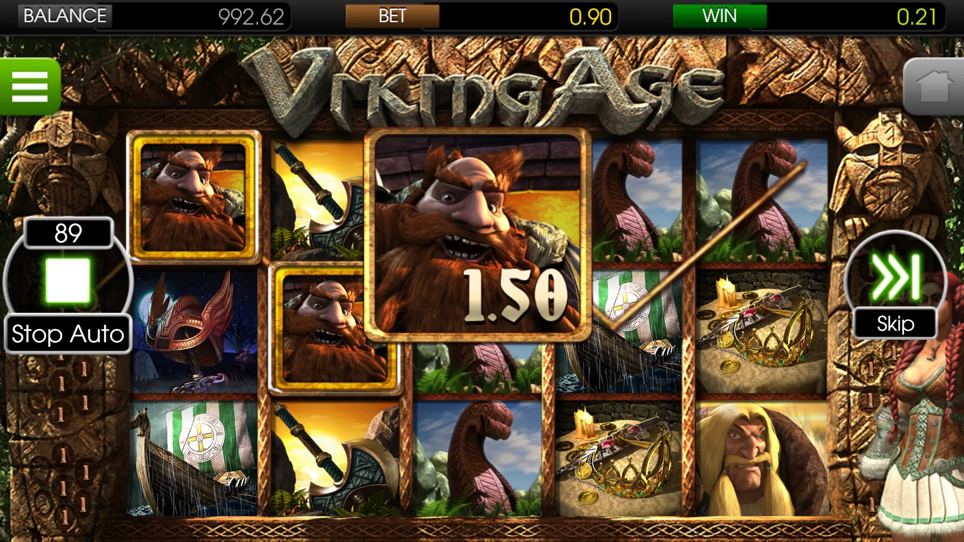 Viking Age Betsoft Screenshots