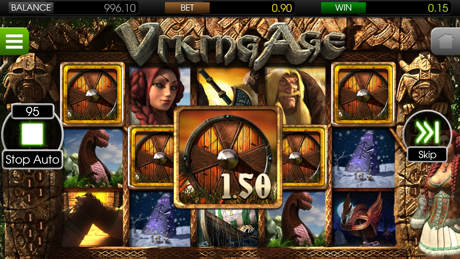 Viking Age Betsoft Screenshots