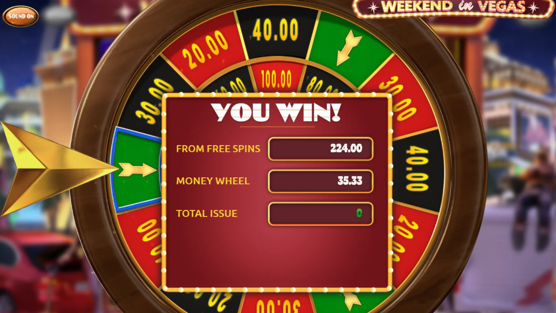 Weekend In Vegas Betsoft Screenshots