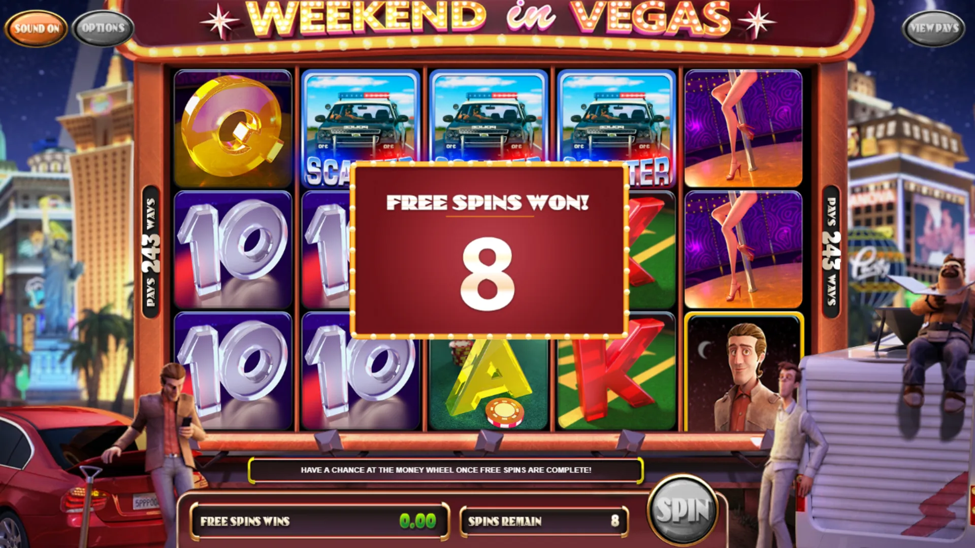 Weekend In Vegas Betsoft Screenshots