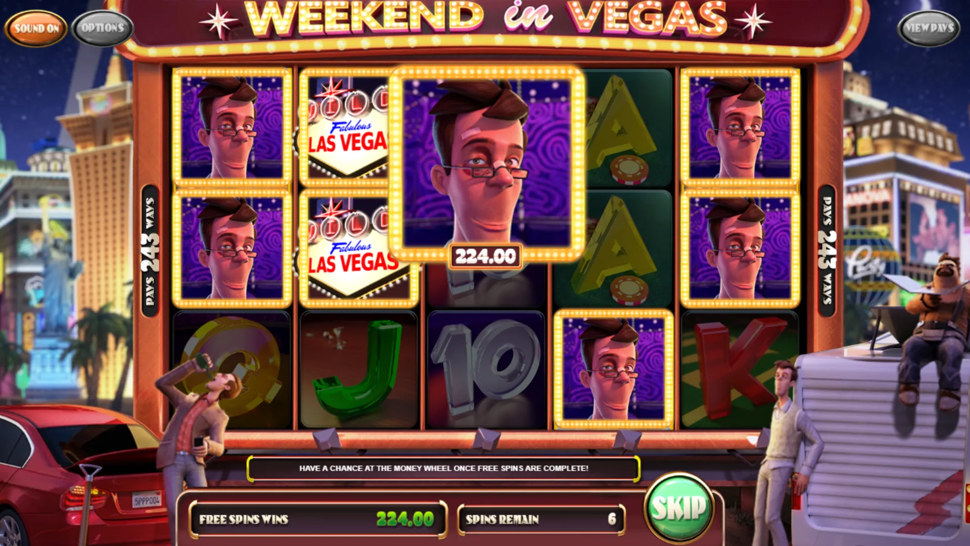 Weekend In Vegas Betsoft Screenshots