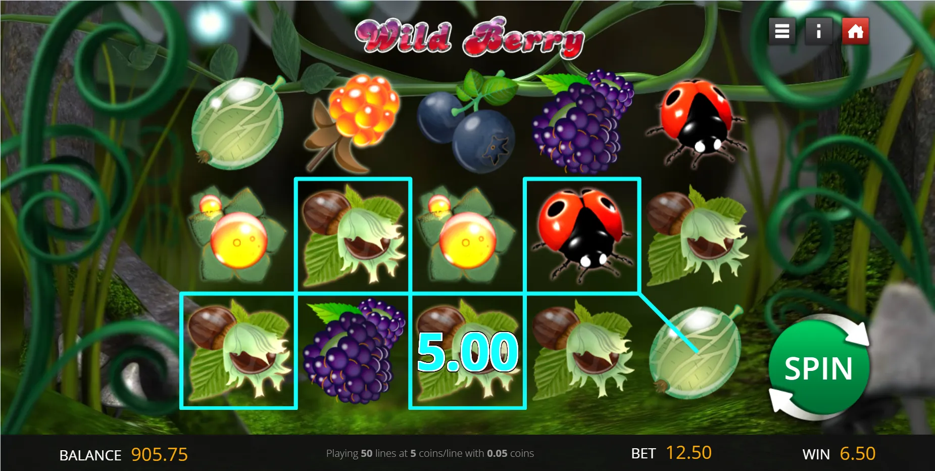 Wild Berry Saucify Ex Betonsoft Screenshots