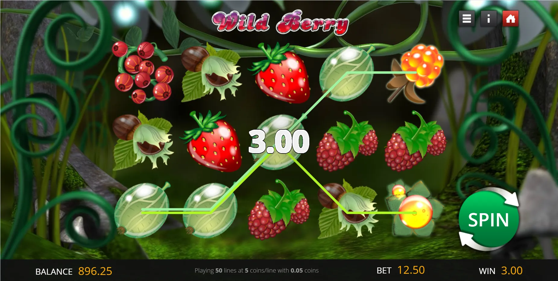 Wild Berry Saucify Ex Betonsoft Screenshots