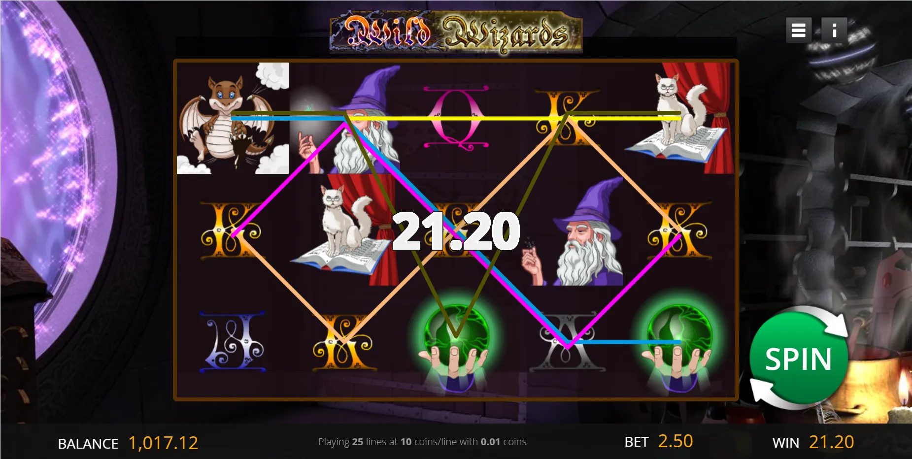 Wild Wizards Saucify Ex Betonsoft Screenshots