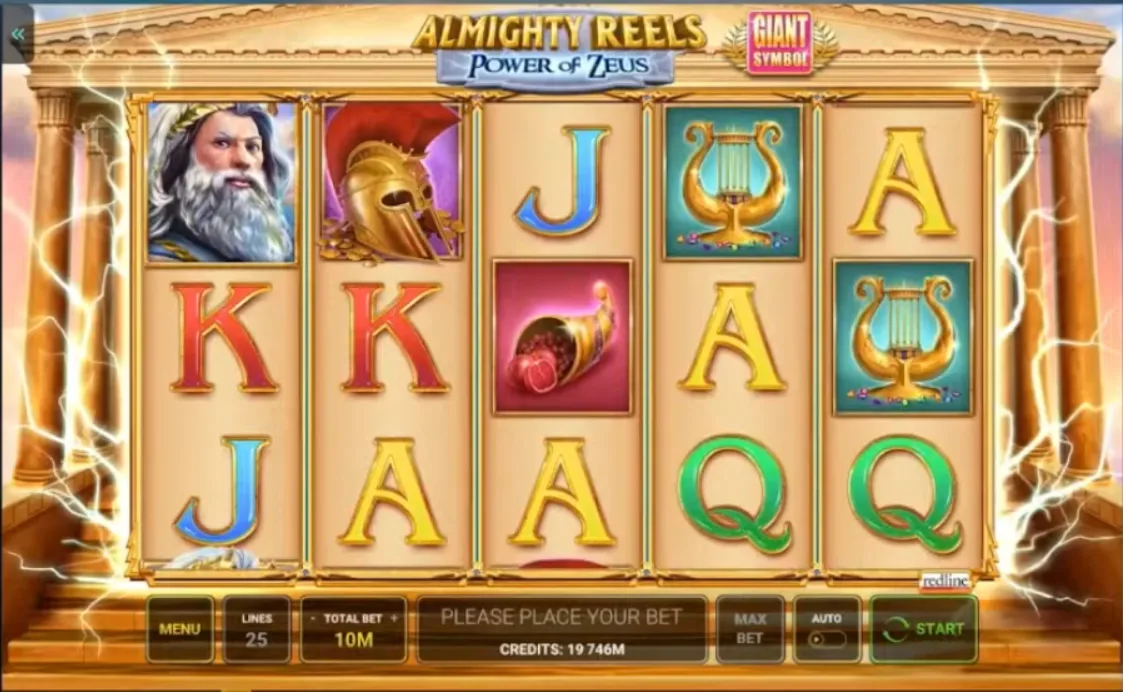 Almighty Reels Power Of Zeus - Novomatic
