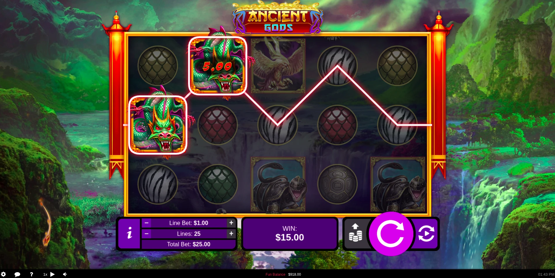Ancient Gods - Realtime Gaming RTG