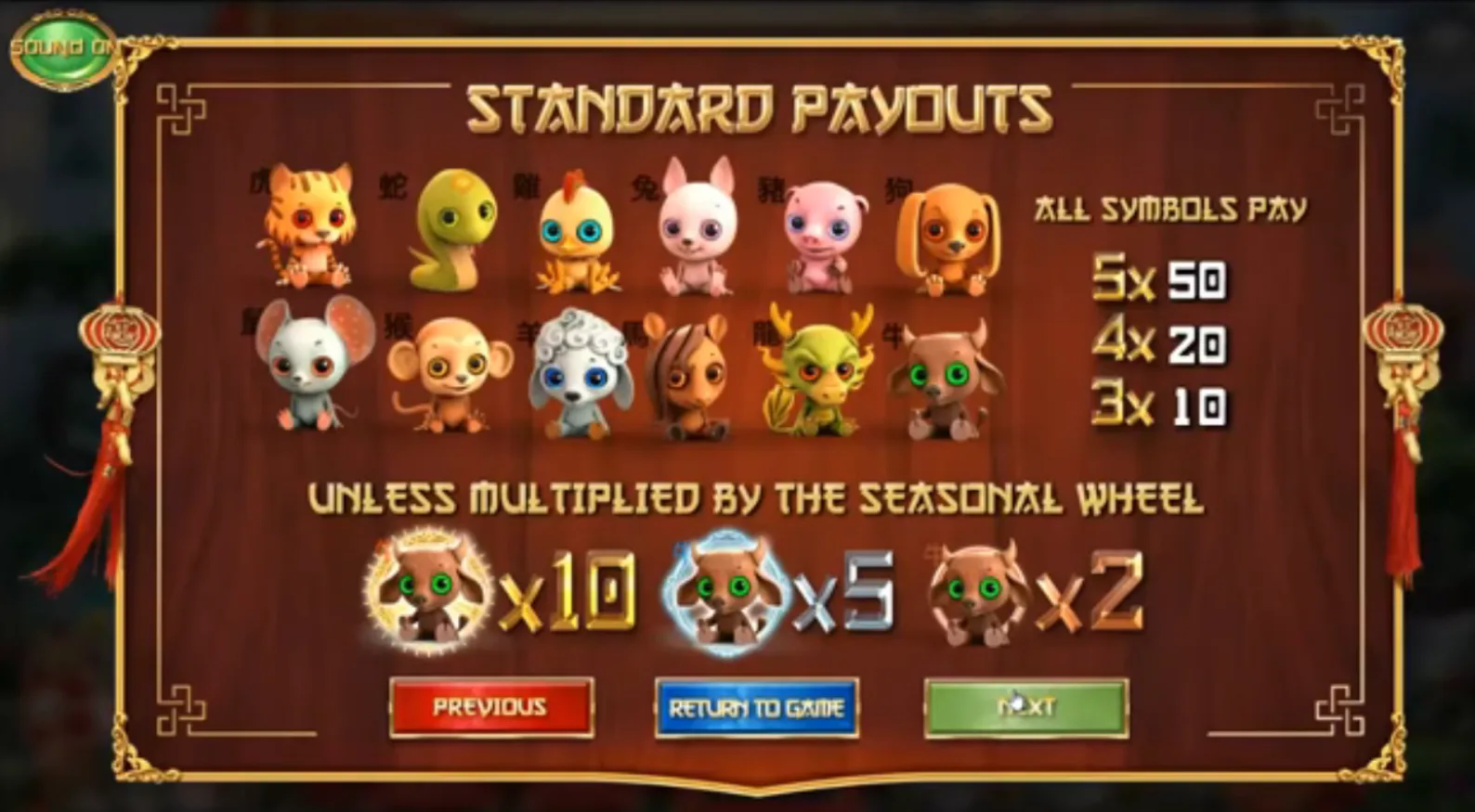 4 Seasons - BetSoft