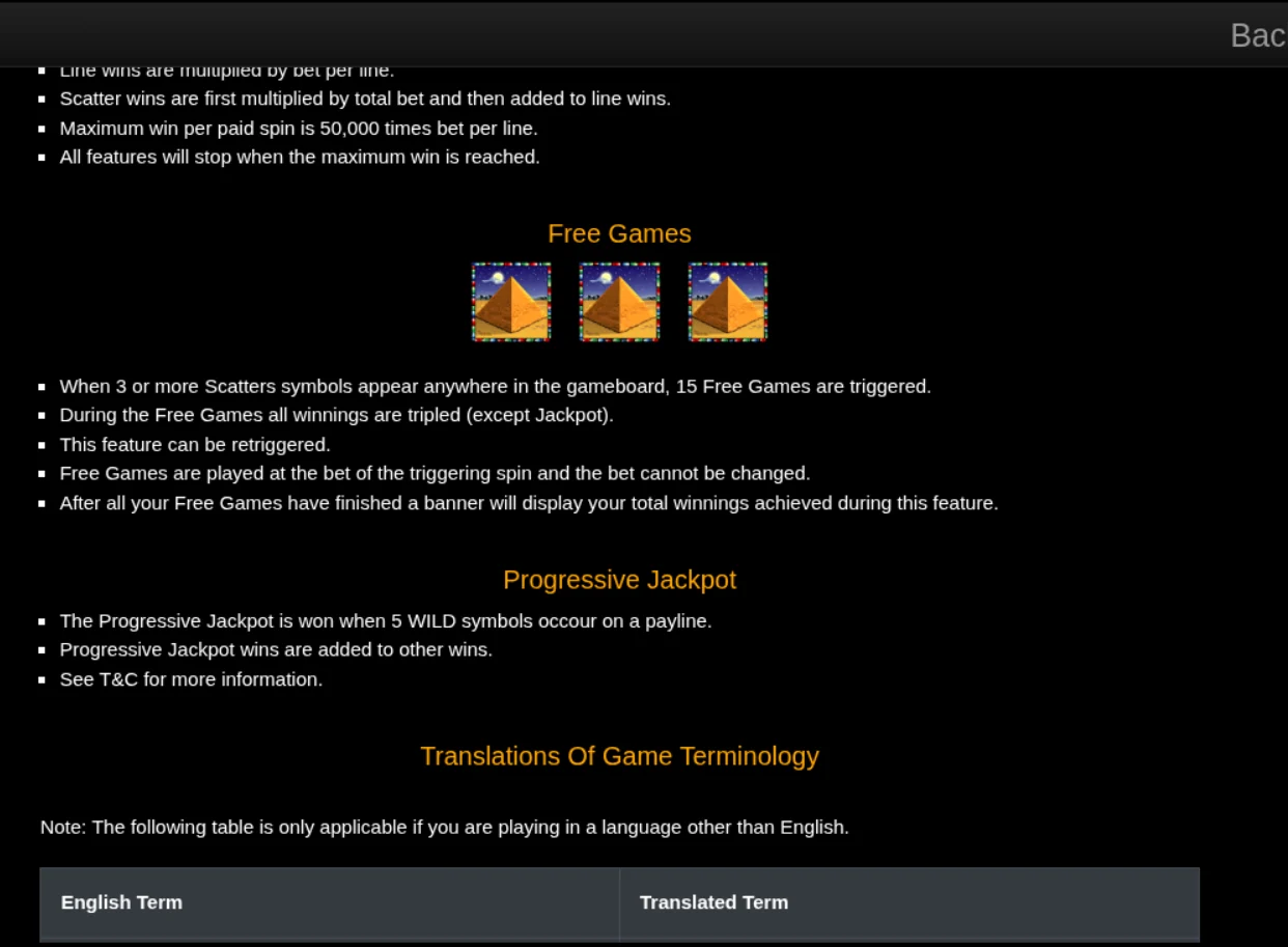 Cleopatra’s Gold - Realtime Gaming RTG