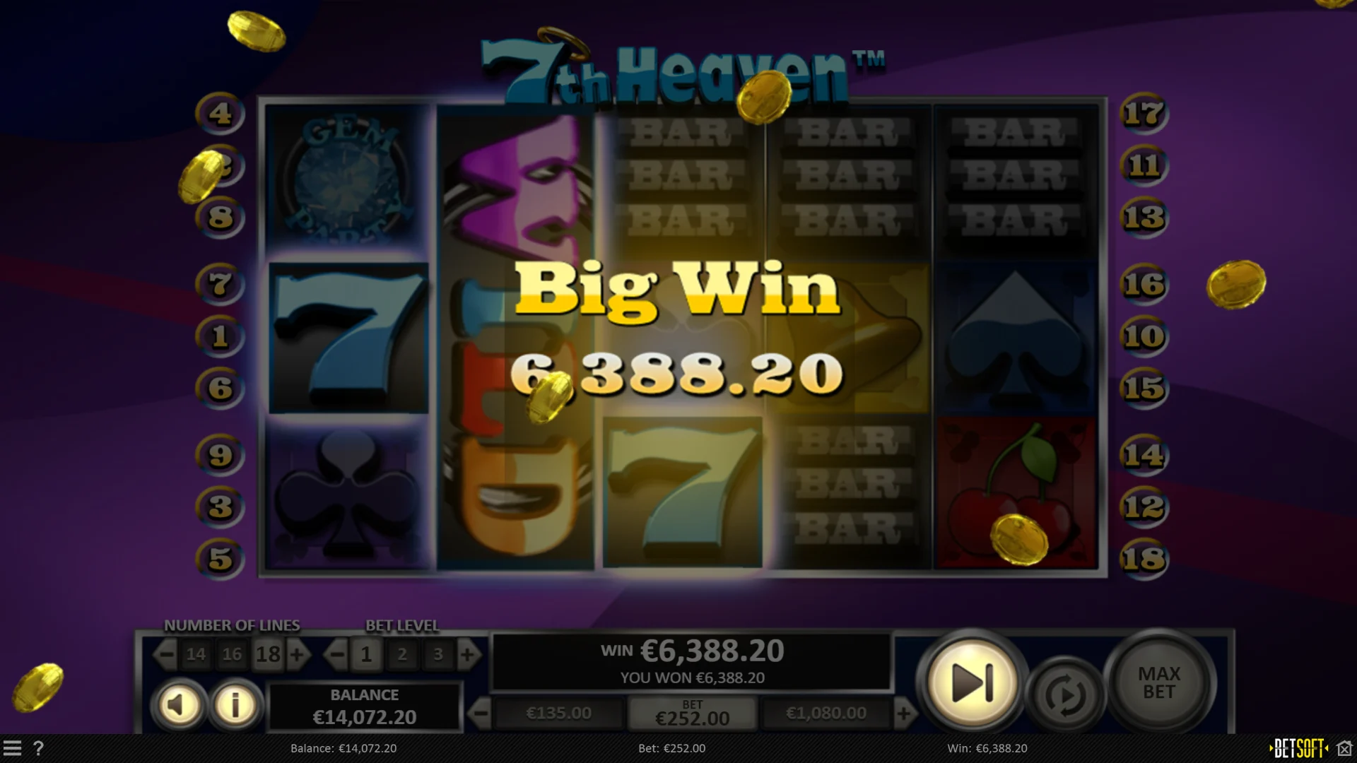 7th Heaven - Betsoft