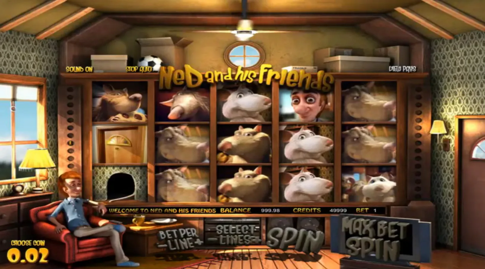 Ned and His Friends - Betsoft