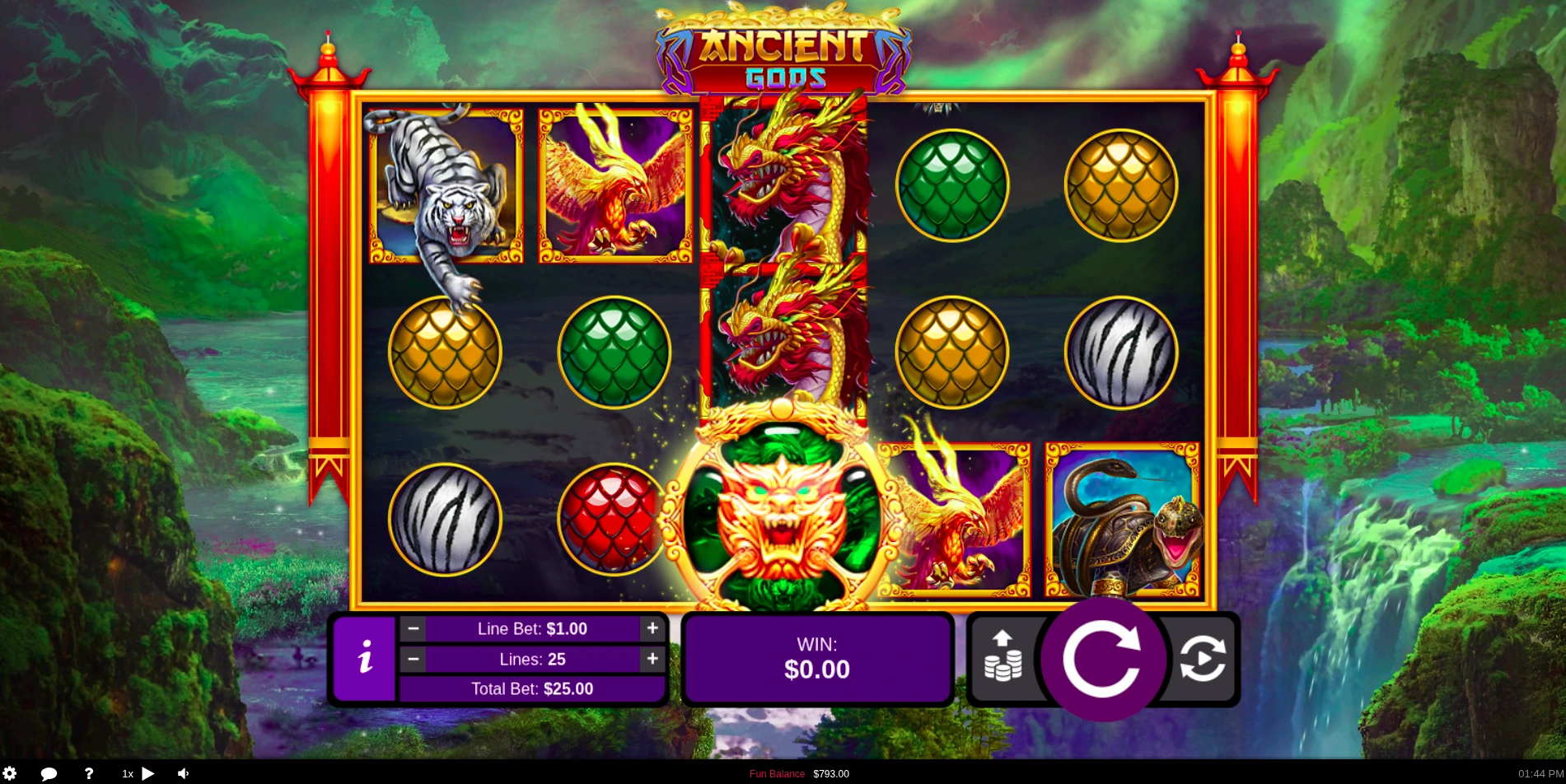 Ancient Gods - Realtime Gaming RTG