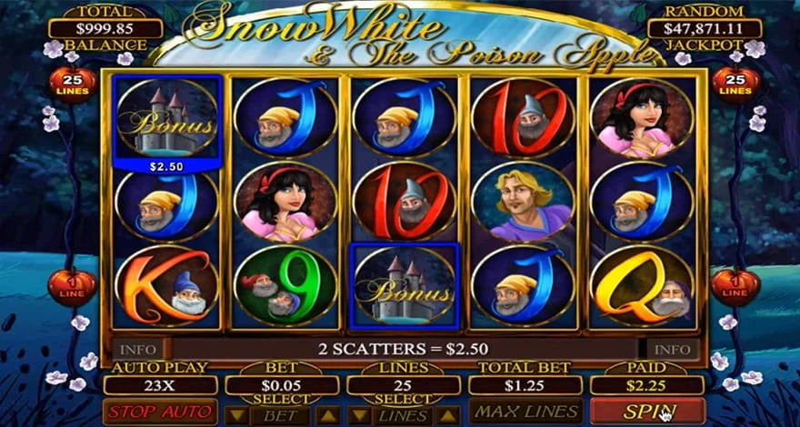 Snow White And The Poison Apple-Betsoft