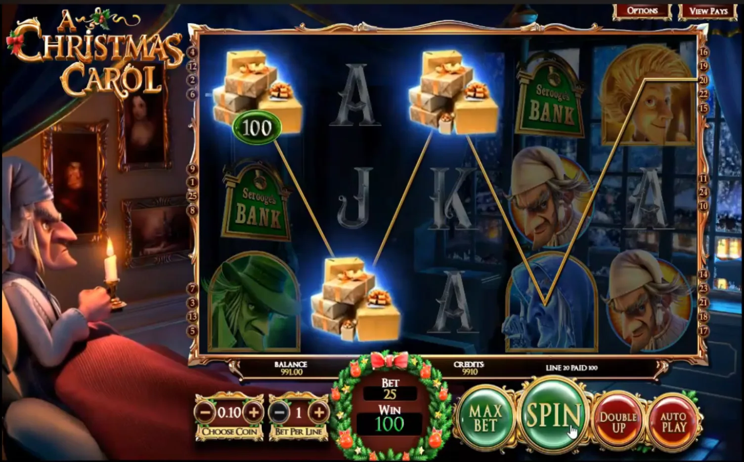 A Christmas Carol - BetSoft