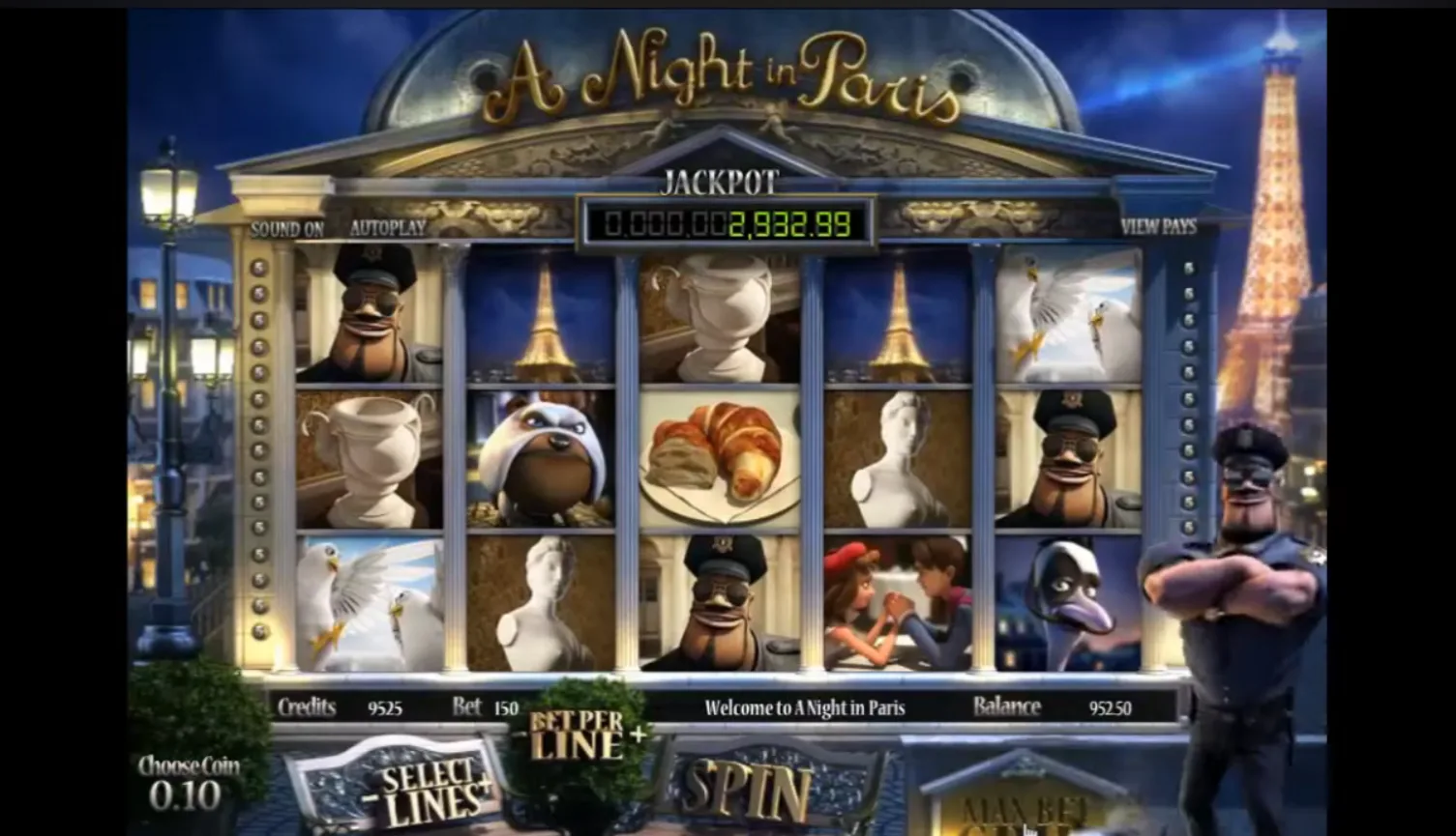 A Night in Paris - BetSoft
