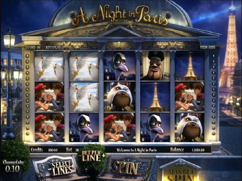 A Night in Paris - BetSoft