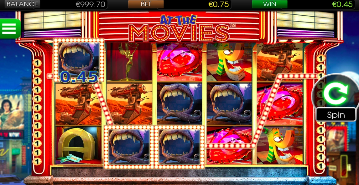 At the Movies - BetSoft